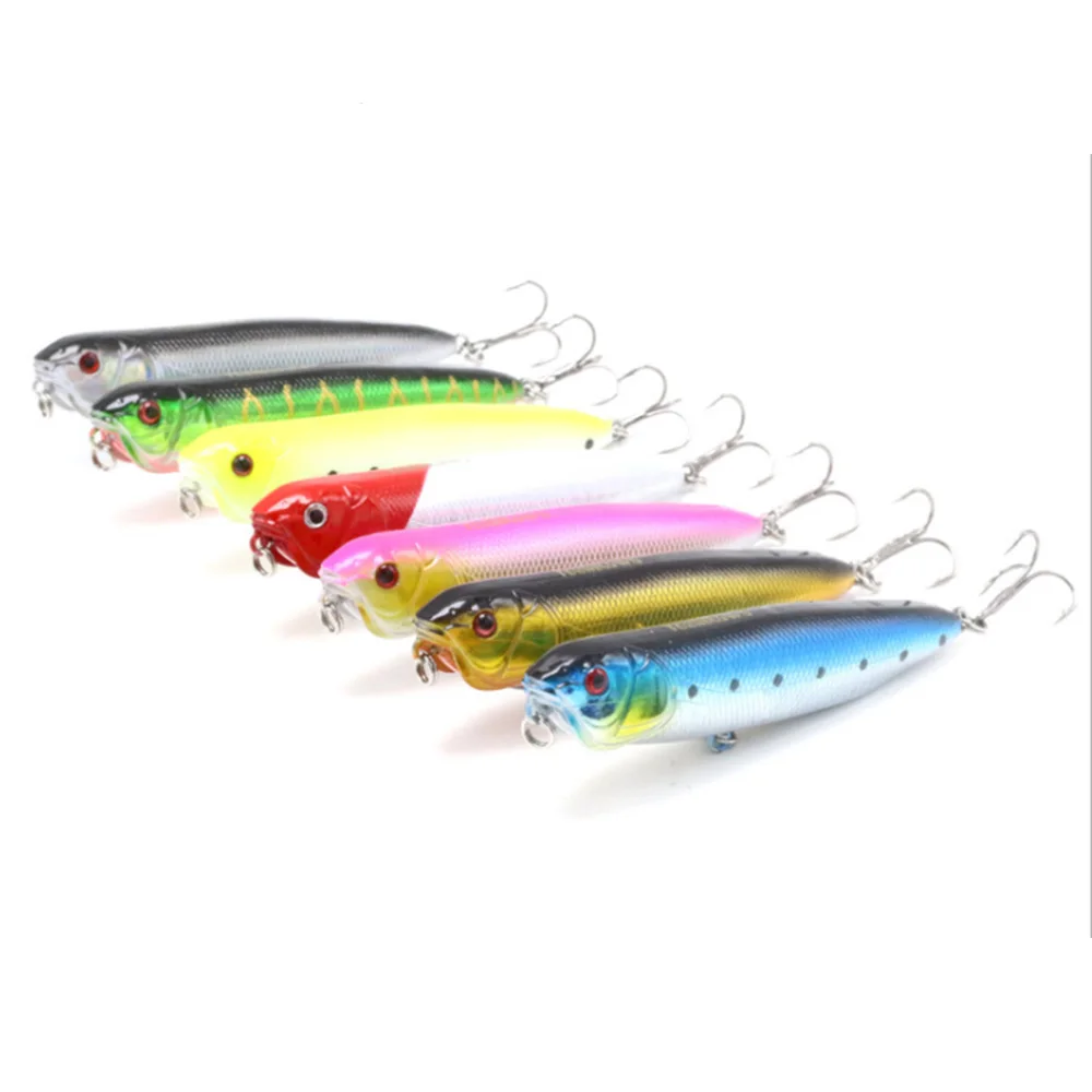 Pencil Popper Señuelos de Pesca de 10,5 cm y 11g, señuelo para caminar en el agua, cebo duro Artificial para Lucio - imagen 4