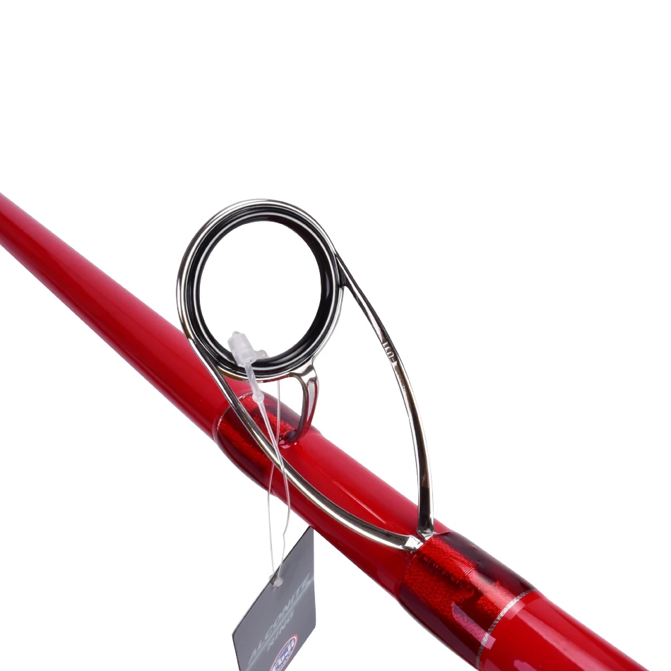 Caña de Surf de carbono superdura, componentes Fuji completos de 4,25 M, 100-250g, 3 secciones, lanzamiento largo, Playa, tiro lejano - imagen 2