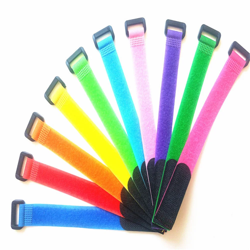 Correa reutilizable antideslizante para caña de pescar, tirantes, sujetadores, accesorios de pesca al aire libre, herramienta, 5 unids/lote - imagen 5