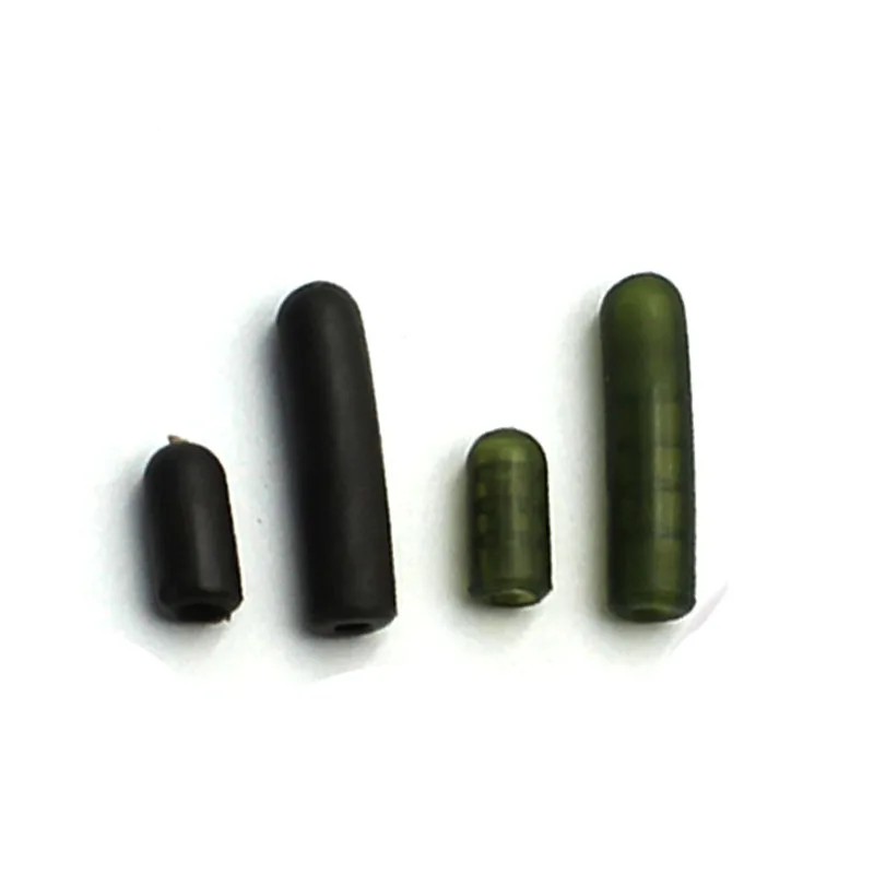 Cuentas de amortiguación para carpa, aparejo de pesca de carpa, helicóptero Chod Rig, Leadcore, seguridad Heli Rig, choque de goma, 20 Uds. - imagen 2