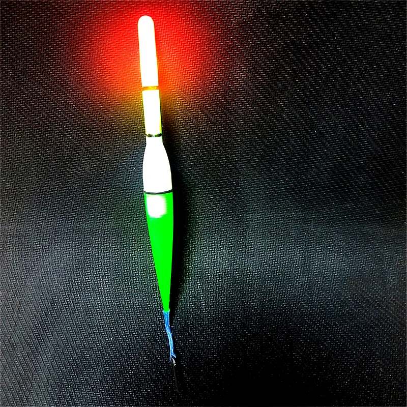Flotador de pesca eléctrico con luz LED y batería, aparejos de pesca de agua profunda, equipo Bobber con electrones, 2 uds. - imagen 4