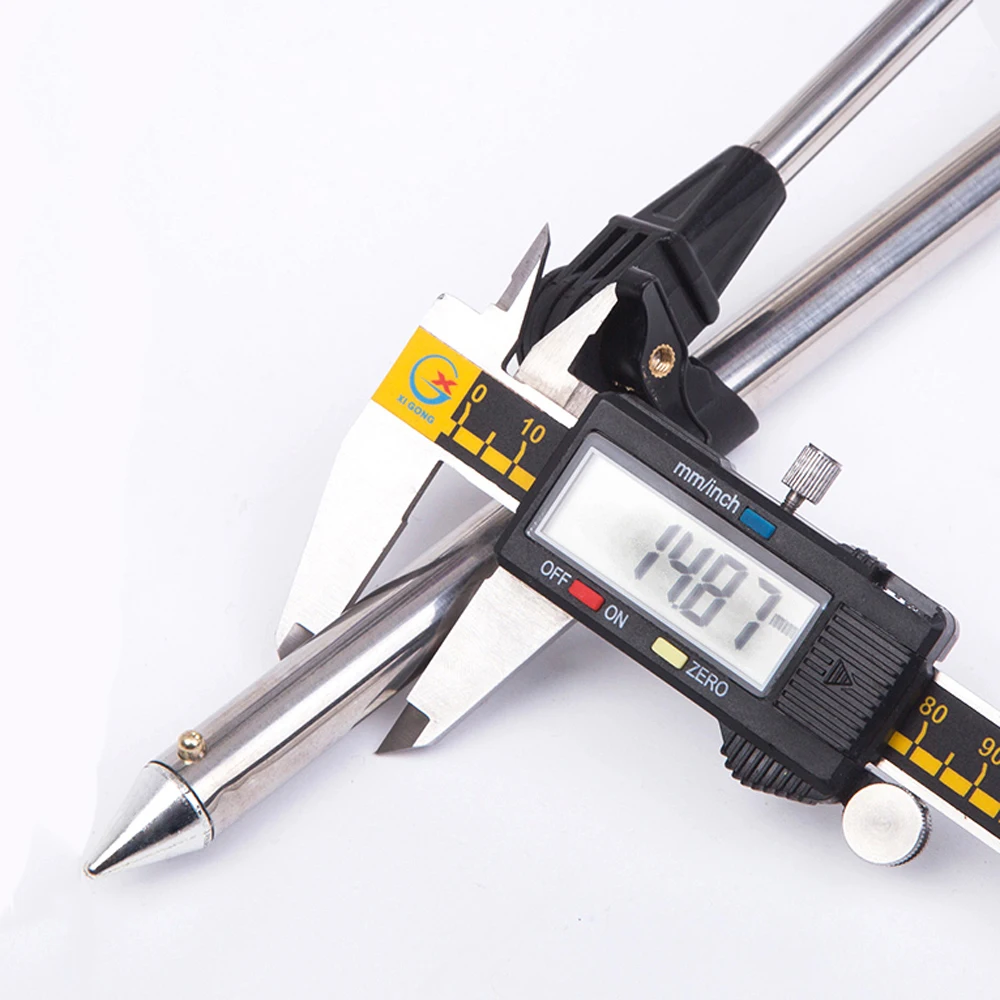 Soporte ajustable para caña de pescar, herramienta giratoria de acero inoxidable 360, para dos cañas - imagen 4