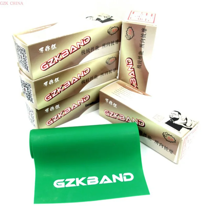 Tirachinas 2Mters * 15cm banda verde GZK utilizada para tiro de catapulta de caza con tirachinas DIY - imagen 4