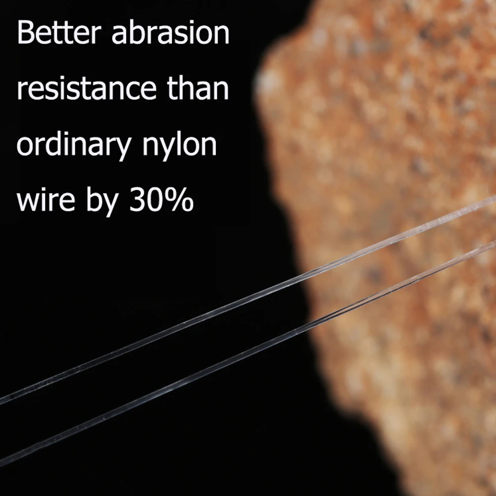 REDTOMATO-sedal de Pesca recubierto de fluorocarbono, monofilamento súper fuerte de nailon de 100M, líneas de Pesca invisibles de hundimiento rápido, Pesca de carpa - imagen 5