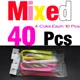 40Pcs Mixed color