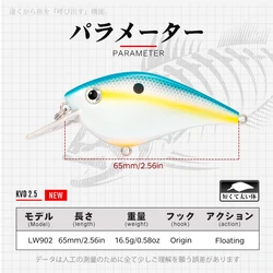 Hunhouse Crankbait señuelo para trucha y lucio