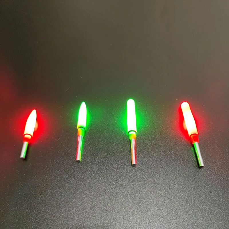 10 unids/lote lámpara de pesca palo de luz eléctrico con batería recargable CR425 aparejos de pesca nocturna flotador luminoso LightStick - imagen 5