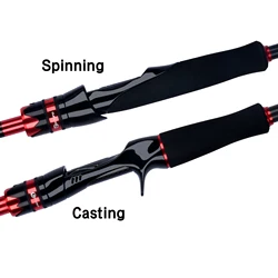 Caña Carbono BIUTIFU FUJI – Baitcasting para Lúcio y Lubina