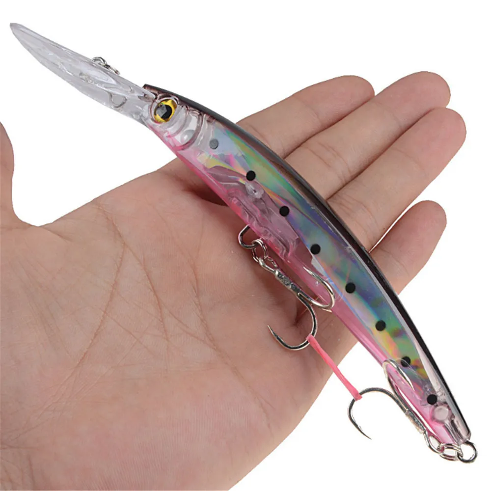 1 Uds Wobbler Señuelos de Pesca cebo duro 17cm 24g modelo caliente Artificial profesional Minnow Isca Bass Pike carpa aparejos de pesca - imagen 4