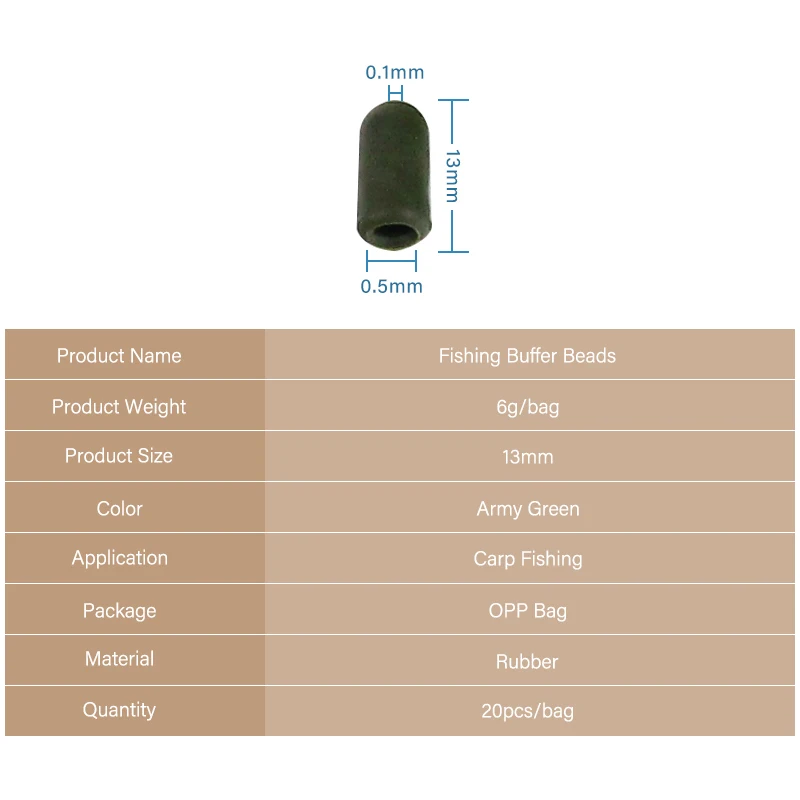 Mosodo-tope de pesca de carpa, Protector de cuentas, aparejo de cuentas de pesca con nudo giratorio, Terminal de amortiguación para pesca de carpa - imagen 4