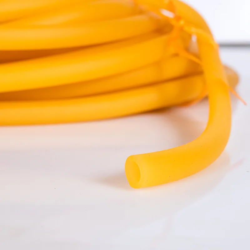 Catapulta de caza de 10m, banda de goma redonda, tubo de látex Natural tipo 1745, 2050, 3060, accesorios de tirachinas para deportes al aire libre y Tiro - imagen 5