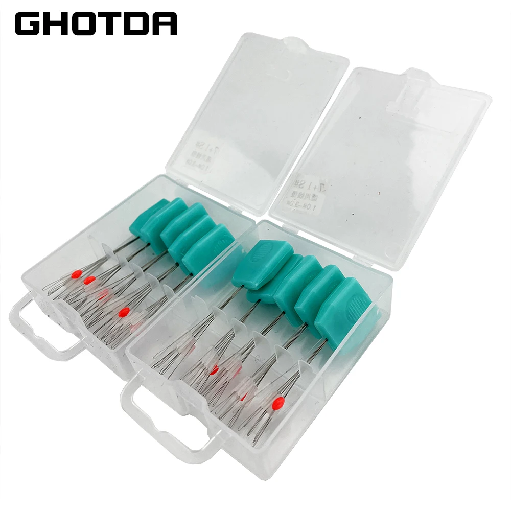 Juego de 5 unidades, 40 piezas, 7 + 1, conectores de Clip giratorio, flotador de peces - imagen 2