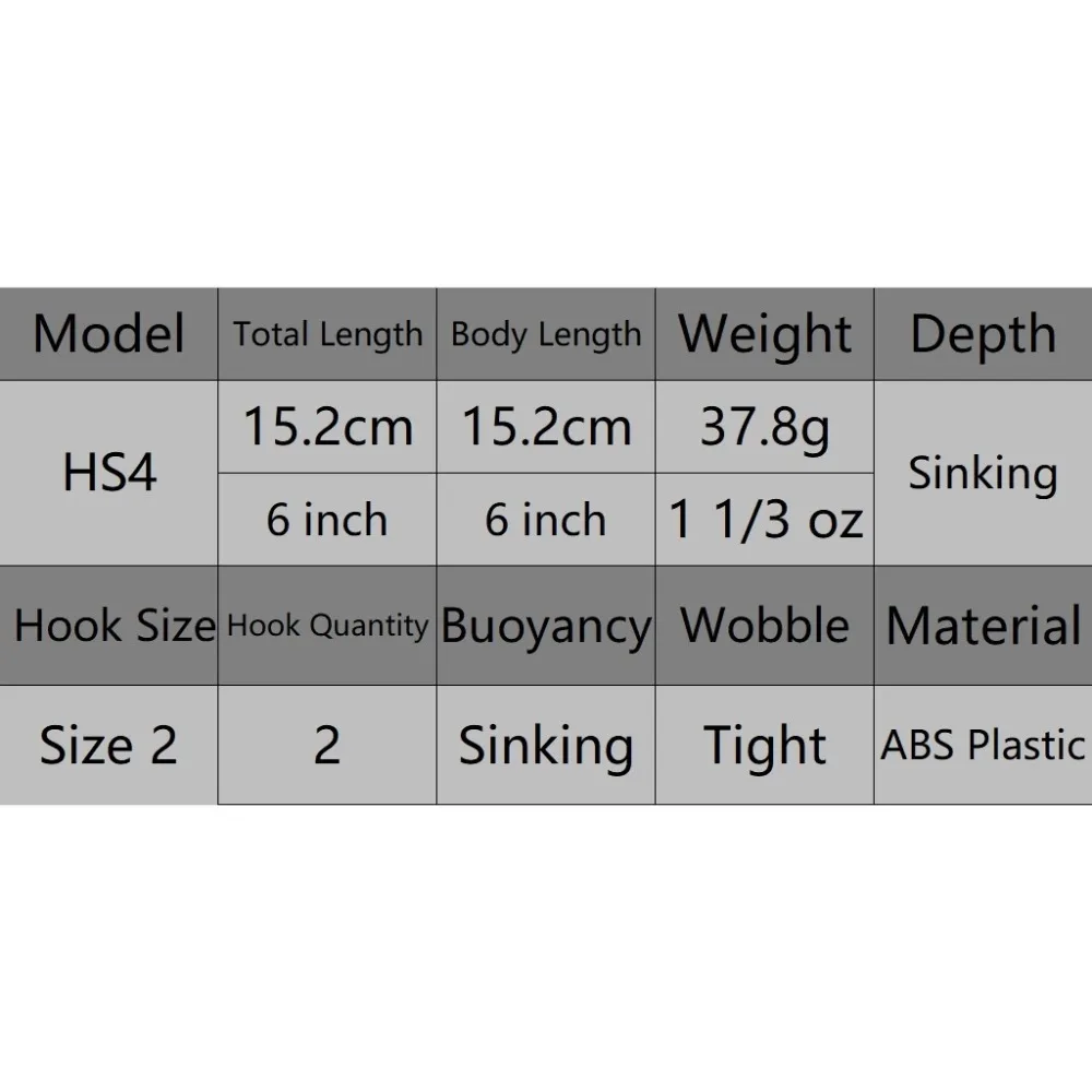 WLure-Señuelos de Pesca Swimbait, 152mm, 37,8g, 4 segmentos, cebo articulado, natación realista, hundimiento rápido, ganchos de calidad y embalaje HS4 - imagen 5