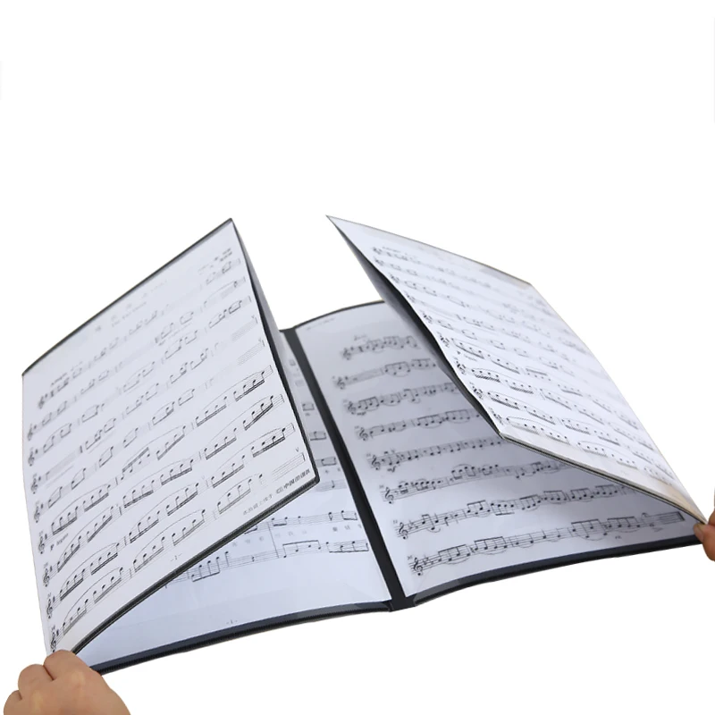 Carpeta Flexible de 40 páginas para puntuación de música de Piano, bolsa de hoja A4 expandida suave, soporte de almacenamiento de Stave, accesorios de instrumentos de teclado - imagen 5