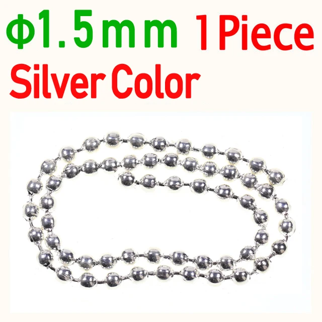 1o5mm silver 1piece
