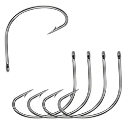 Anzuelos Wide Gap para Lubina - Acero Carbono Resistente