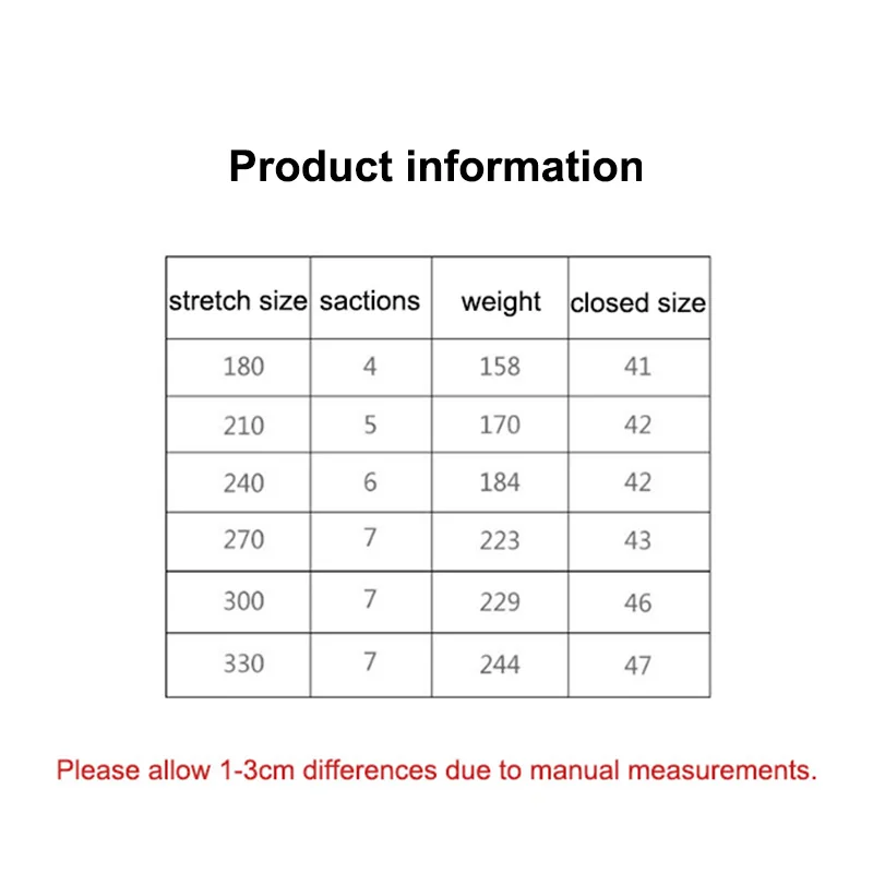 Retráctil caña de pescar mucho tiempo de mar de todas las aguas portátil caña de pescar de carbono 1,8 M 2,1 M 2,4 M 2,7 M 3,0 M 3,3 M X609G - imagen 3
