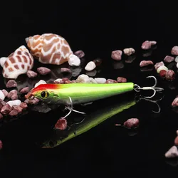Señuelo Zigzag hundimiento lento, cebo duro para pesca deportiva