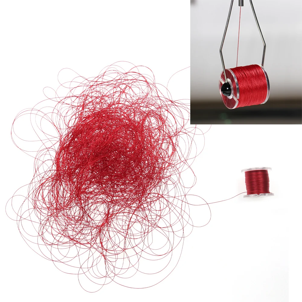 Bimoo-Hilo de encuadernación para anzuelo de pesca, 120D, 150D, 150m, resistente, lento, con brillo UV - imagen 4