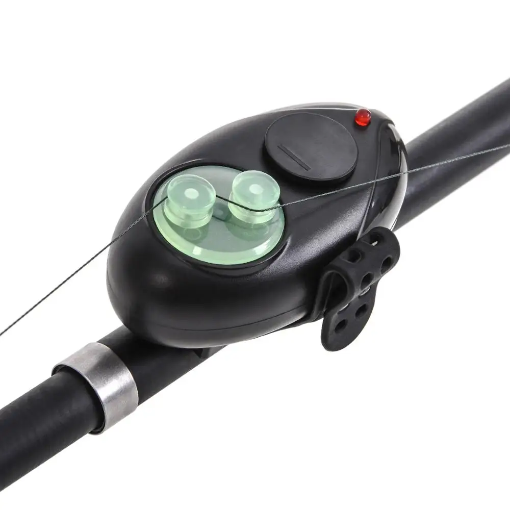 Alarma de Pesca Marina 28041 empaquetada, alarma acústica óptica, accesorios de Pesca en roca, alarmas eléctricas de Pesca, herramienta de señuelo, PC, luz de goma Leo - imagen 4