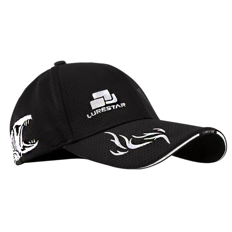 Lurestar-gorro de pesca Crazyman, gorra de verano, aparejos transpirables - imagen 5