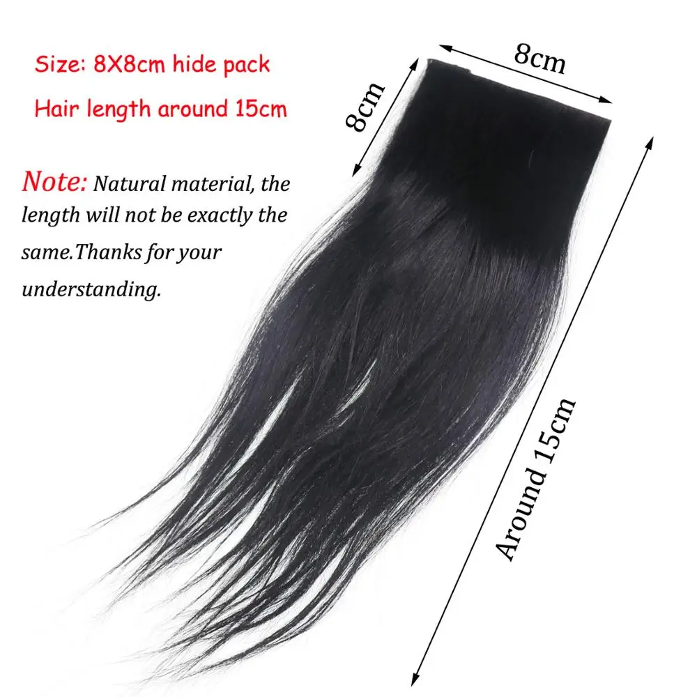 Bimoo-Material de atado de moscas naturales de pelo de cabra de Cachemira, 11 colores, para agua salada, agua cálida, sombra de rayos solares, Collie, señuelo de perro, fabricación de cebo - imagen 4