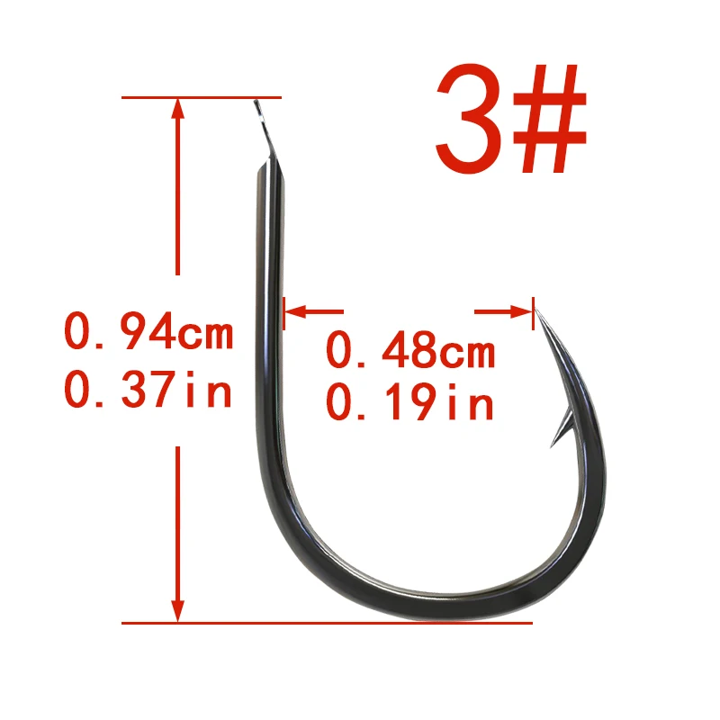 Anzuelo de pesca Isonidou de diente fantasma, accesorio japonés importado, con púas, carpa y carpa, 50 Uds. - imagen 5