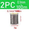 0.1mm x 100m 2pcs