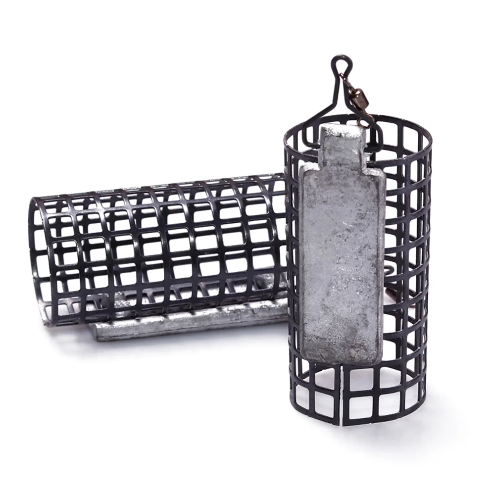 Señuelo de pesca de alambre de acero, jaula cónica, accesorio de pesca, jaula de cebo, cesta, soporte alimentador x391 G, 5 uds. - imagen 2