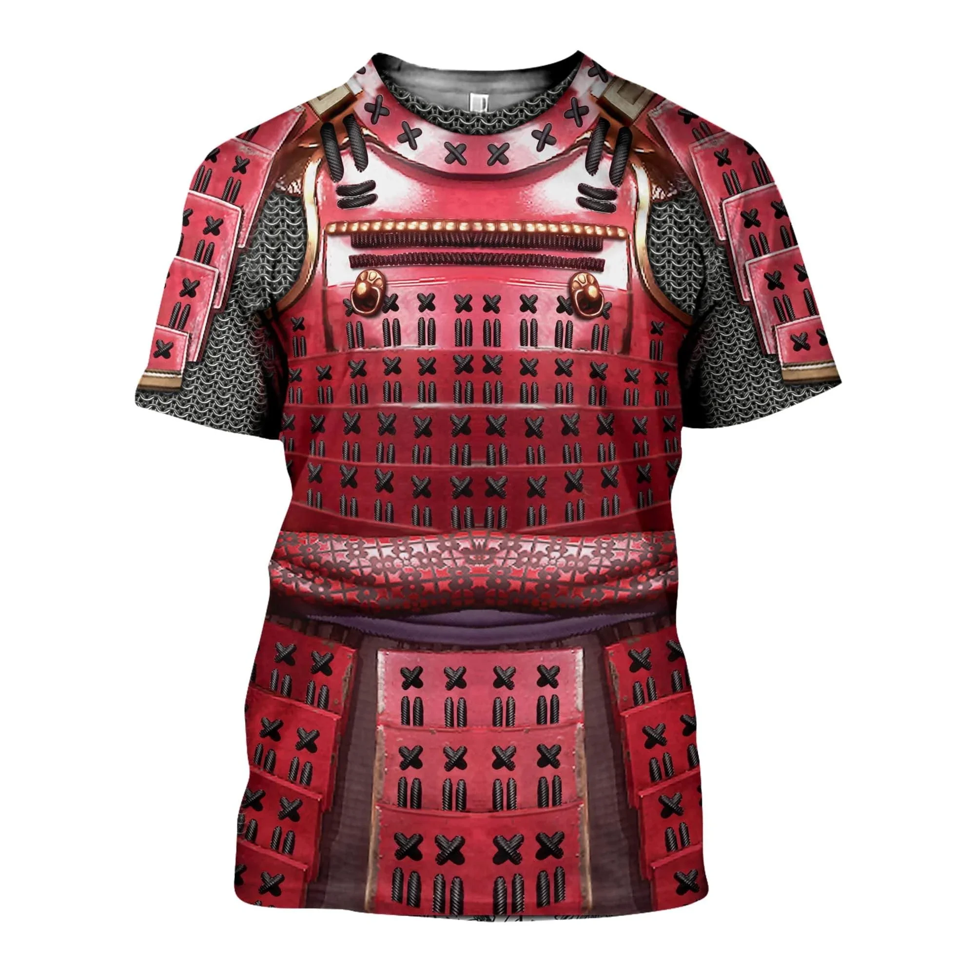 Camiseta Caballero Templario 3D QS30 – Armadura estampada para hombre - imagen 2