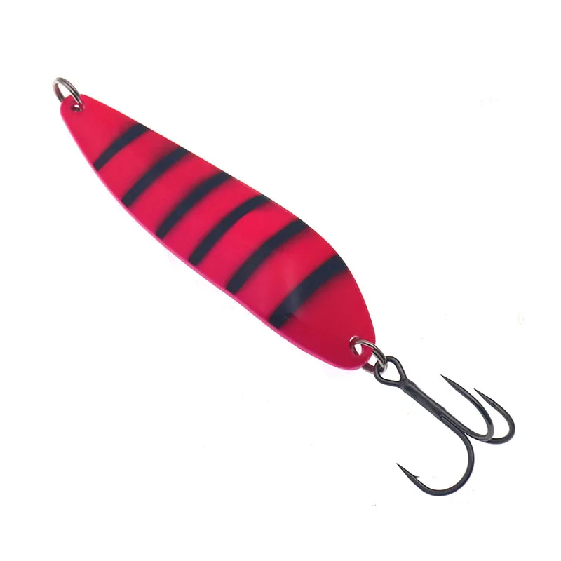 Señuelo de Pesca de Metal con anzuelo triple, 1 piezas, 24g/8,2 cm, cuchara afilada en S, CrankBait - imagen 4