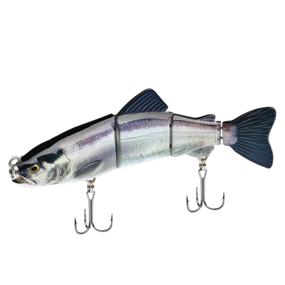 Señuelo de pesca de gran tamaño Swimbait, señuelo de pesca multiarticulado, 6 #, gancho 16cm 42g, Lucio, muskkie, cebo de pesca de mar - imagen 4