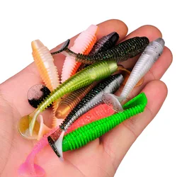 Swimbait silicone 6-7,5 cm – Señuelos blandos 2-3,2g pesca mar