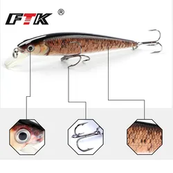 Minnow Swimbait 10cm 11,8g ojos 3D anzuelo triple – señuelo lubina
