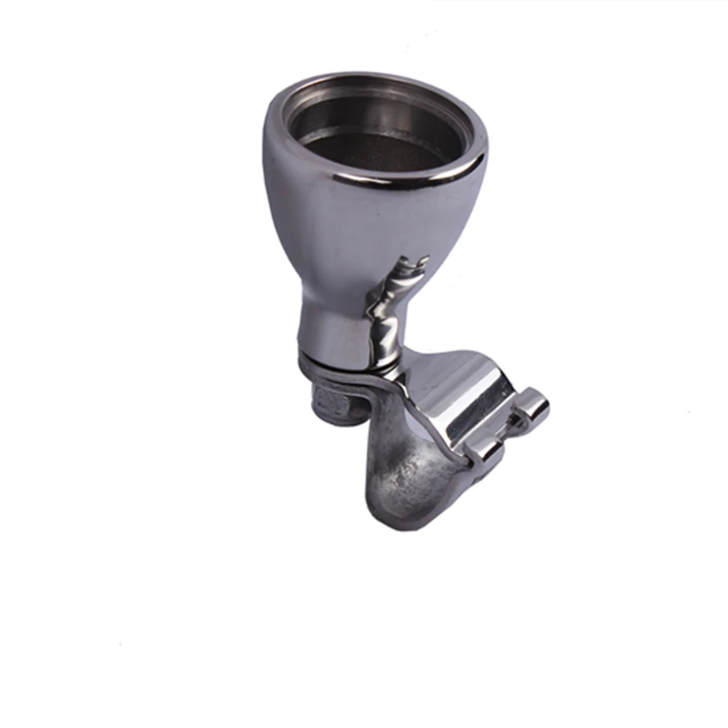 Pomo de volante de acero inoxidable 316 con tapa negra, accesorio para barco marino, yate, Kayak - imagen 3