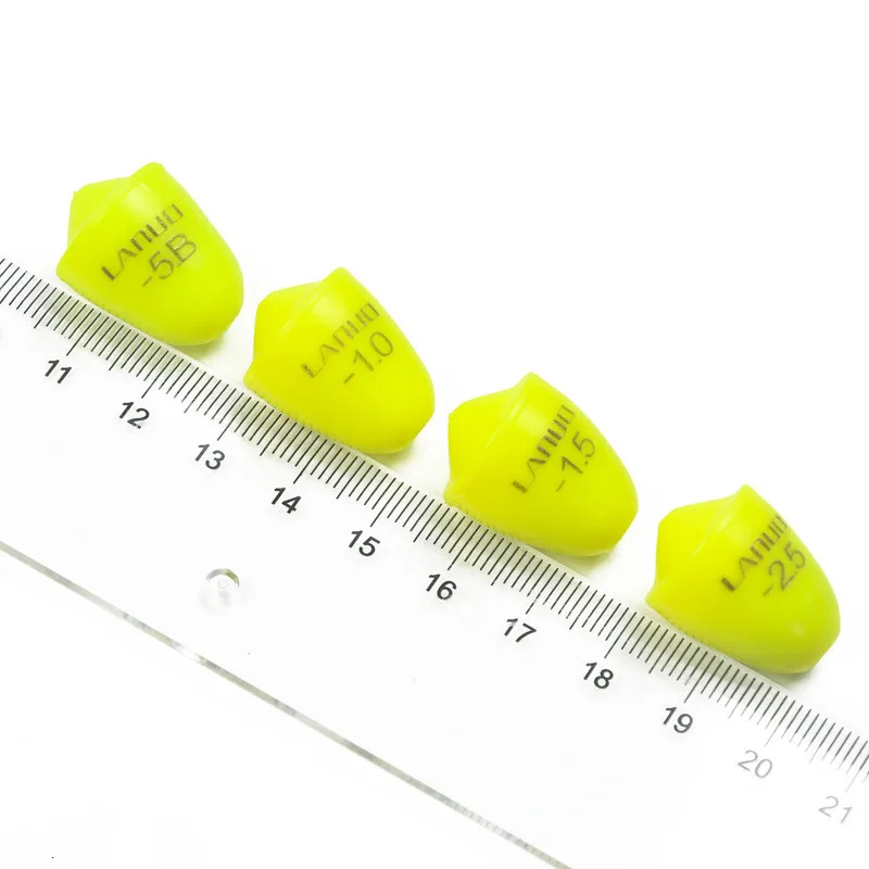 Accesorios para aparejos de pesca, flotador de goma subacuático, plomo de cobre hacia abajo, peso anticolisión, lote de 5 piezas en oferta - imagen 2