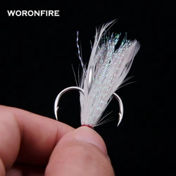 Anzuelos triples con plumas – tracción fuerte
