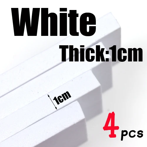 4pcs white
