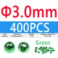 400PCS 3.0mm Green