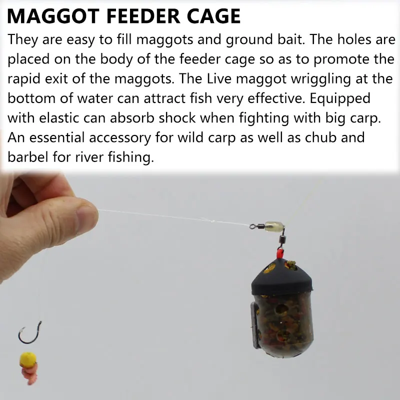 Cesta Method Feeder para Carpa – Boilies y Pellets - imagen 5