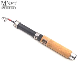 MNFT-Mini caña de pescar telescópica ultraligera, 60cm, mango de espuma de hielo para invierno