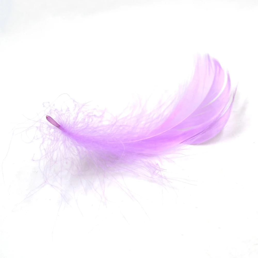 MNFT 100 unids/pack plumas esponjosas para anzuelos de plumas Pesca lanoso Bugger moscas híbridas atado de moscas Hackle pluma seleccionada a mano - imagen 2