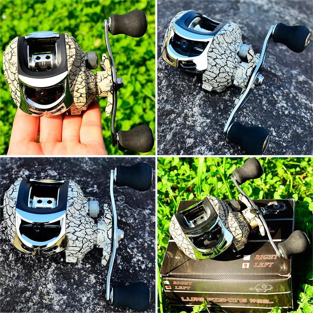 Carrete de pesca baitcasting, la nueva rueda de metal 12 plus 1BB, 7,2: 1, carretes de pesca de mar - imagen 5