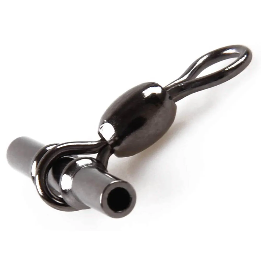 30 Uds. Línea cruzada de pesca, grúa giratoria de 3 vías para bagre, conector de sedal de pesca de carpa, aparejo de plantilla, aparejos de manga de prensado en forma de T - imagen 3