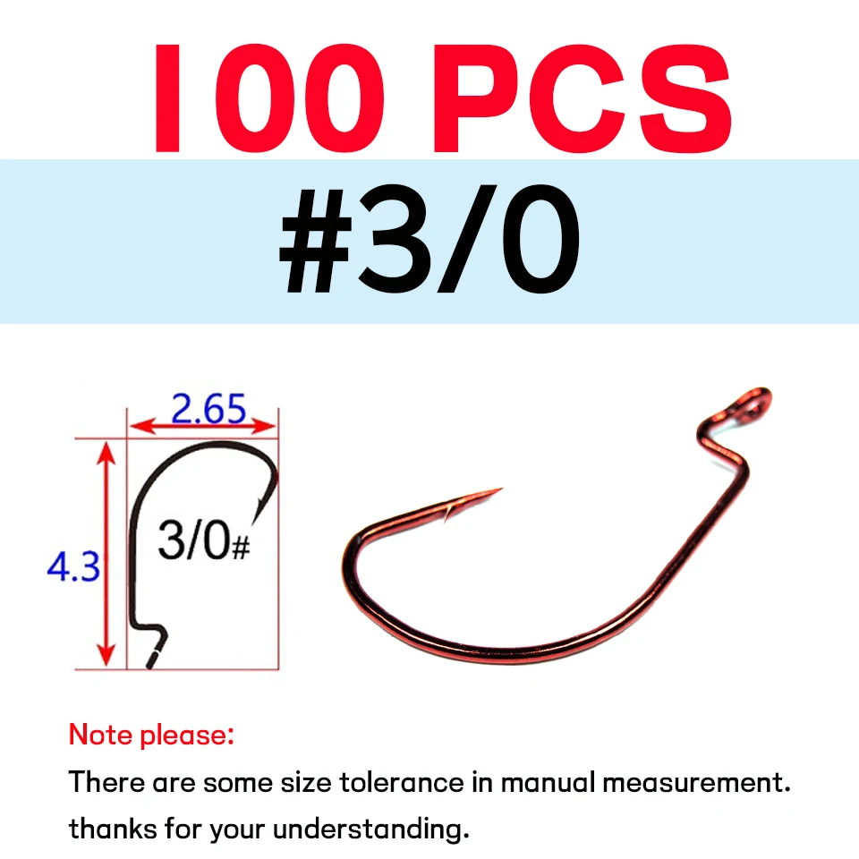 100pcs Size 3l0
