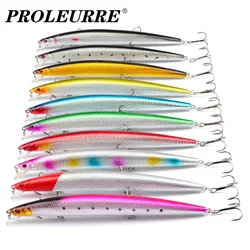 Crankbait Wobbler 18cm – Pececillos realistas con anzuelo triple