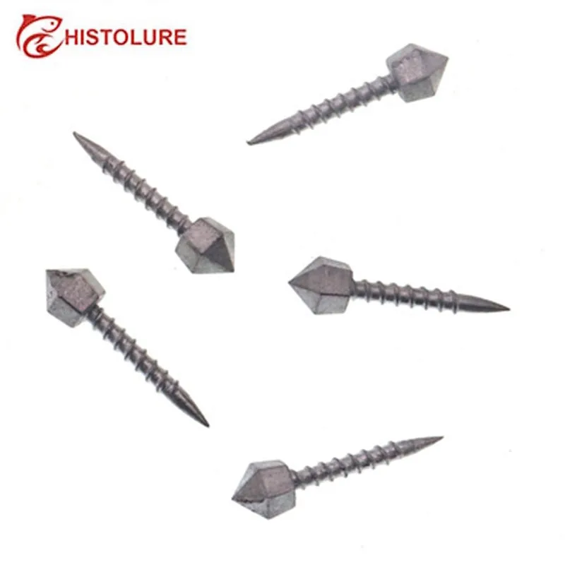 Señuelo de pesca suave con inserto de plomo, cebos de plomo, accesorios de equilibrio de peso, aparejos de pesca, 1g, 2g, 3g, 10 unidades por lote