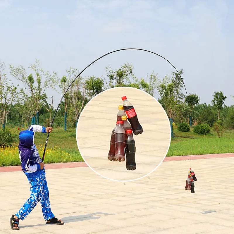 Caña De pescar telescópica De fibra De carbono, caña De pescar superdura 6H, Olta De Pesca De 3,6 M/3,9 M/4,5 M/5,4 M/6,3 M/7,2 M/8M/9M/10M, Taiwán caña de pescar, - imagen 5