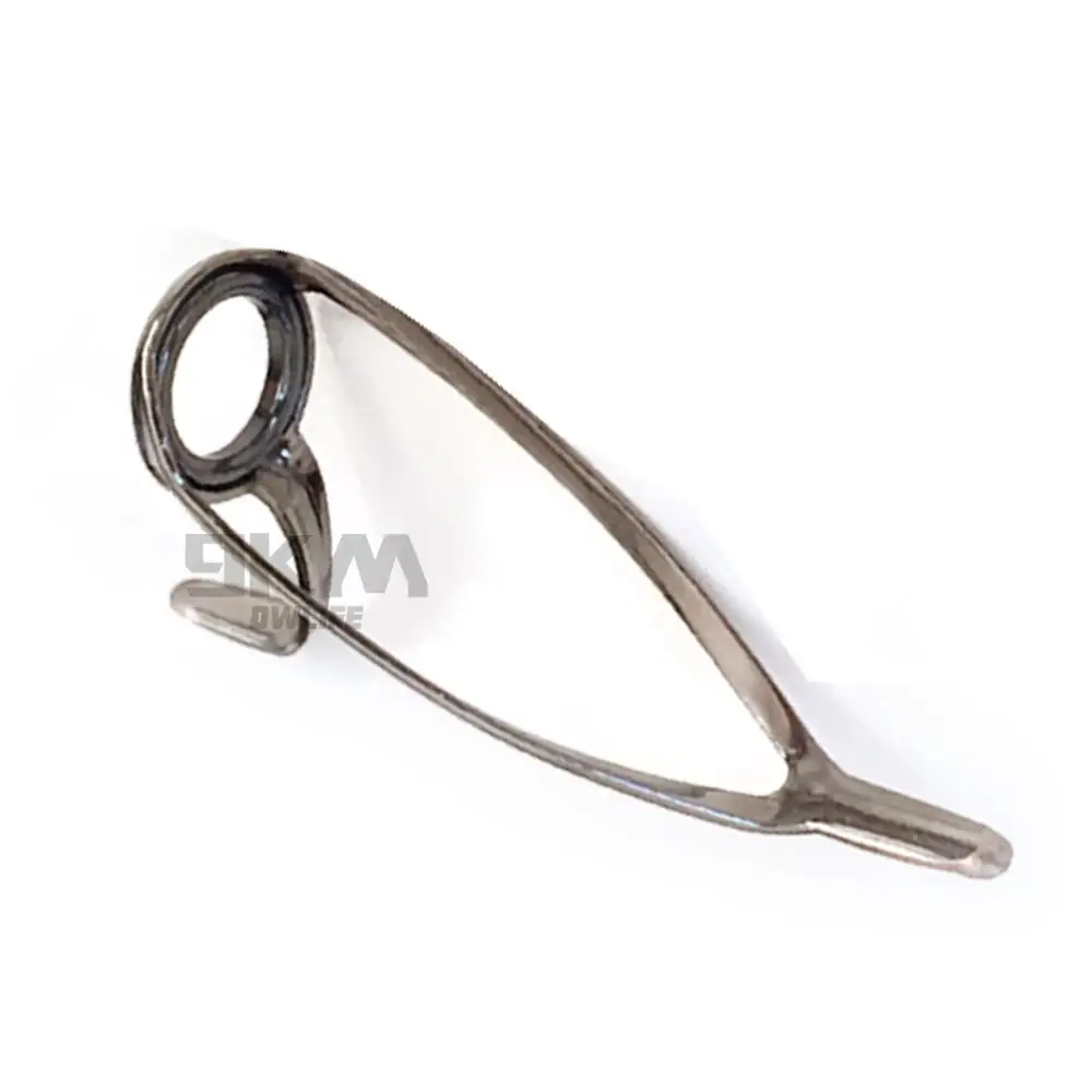 Guías de caña de pescar, tapas de punta, 14 Uds., repuesto de acero inoxidable resistente para mar, accesorios de pesca, reparación de anillo de ojo de cerámica de 4 ~ 14mm - imagen 4