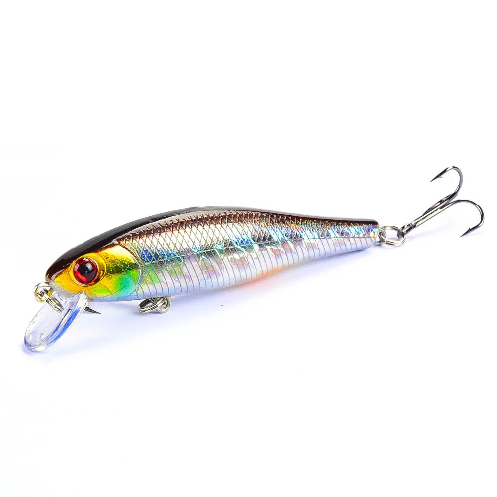 Señuelo de Pesca de pececillos, cebo duro Artificial que se hunde, WobblerJig Crankbait, trucha, Lucio, aparejos de Pesca de curricán, 8,5 cm, 9,2g, 1 pieza - imagen 4